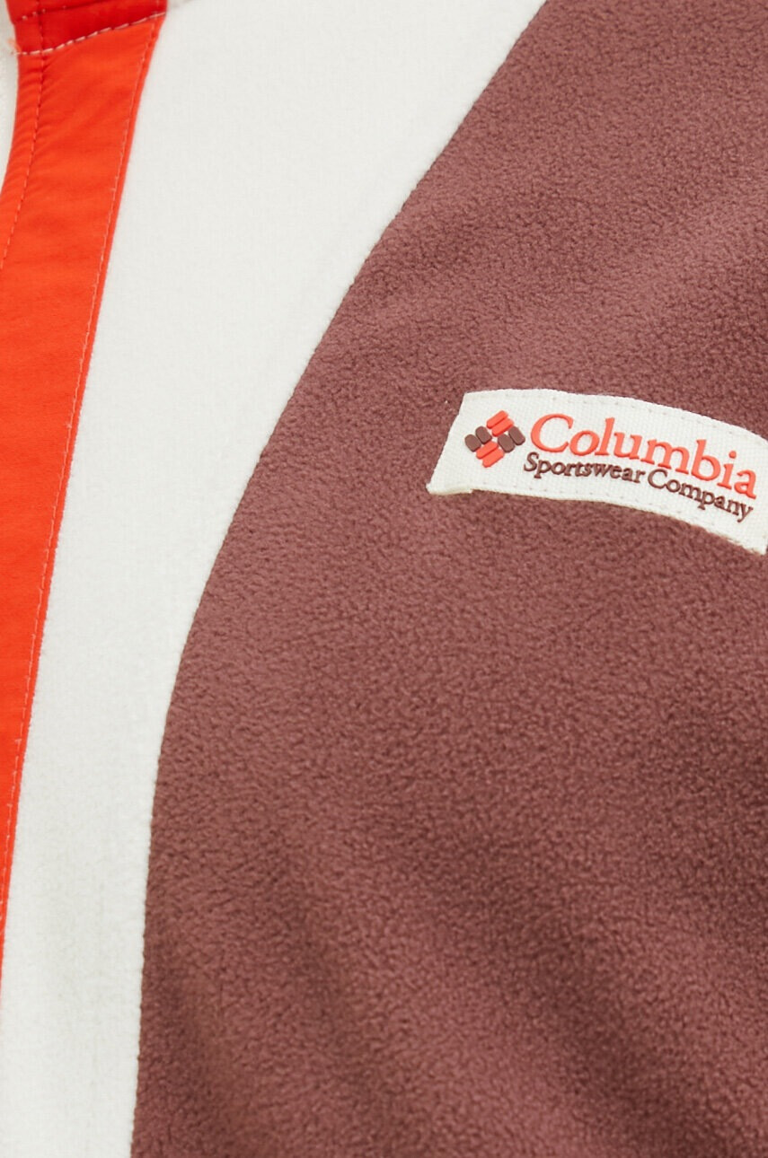 Columbia Суичър в лилаво с десен - Pepit.bg
