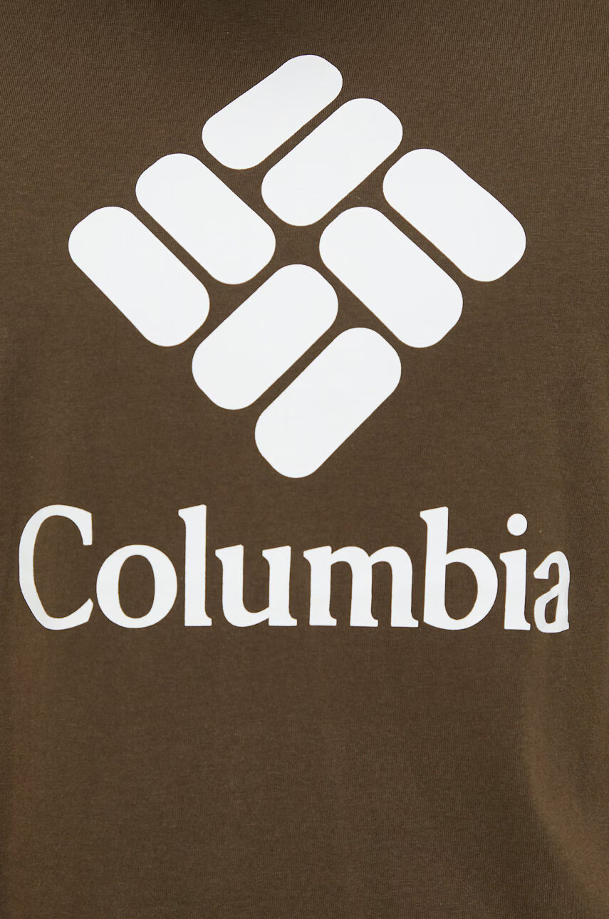 Columbia Тениска в зелено с принт - Pepit.bg