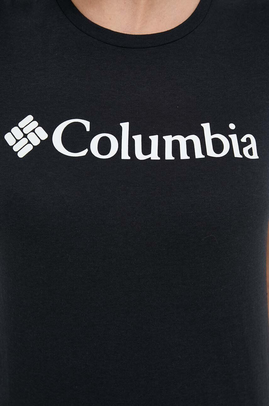 Columbia Тениска в черно с принт - Pepit.bg