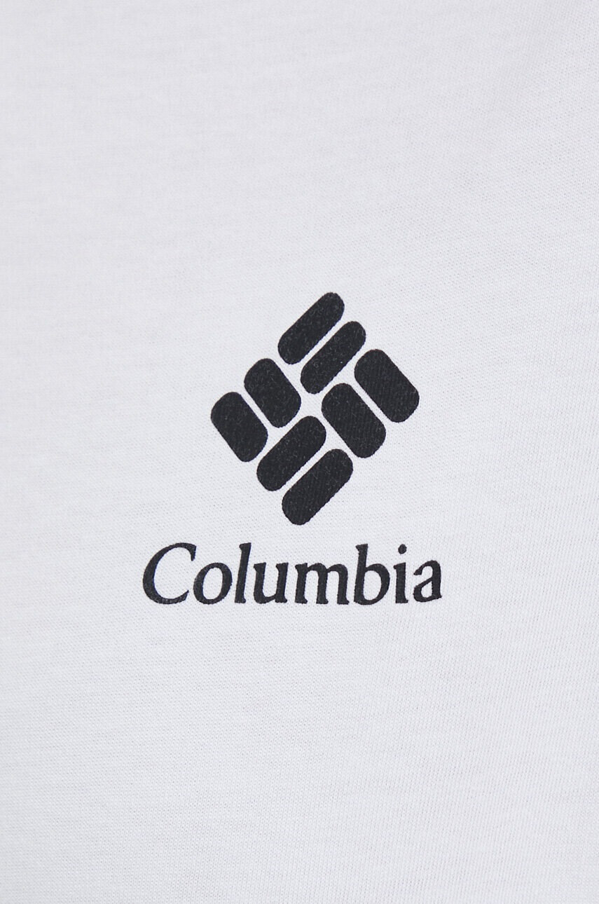 Columbia Тениска в бяло - Pepit.bg