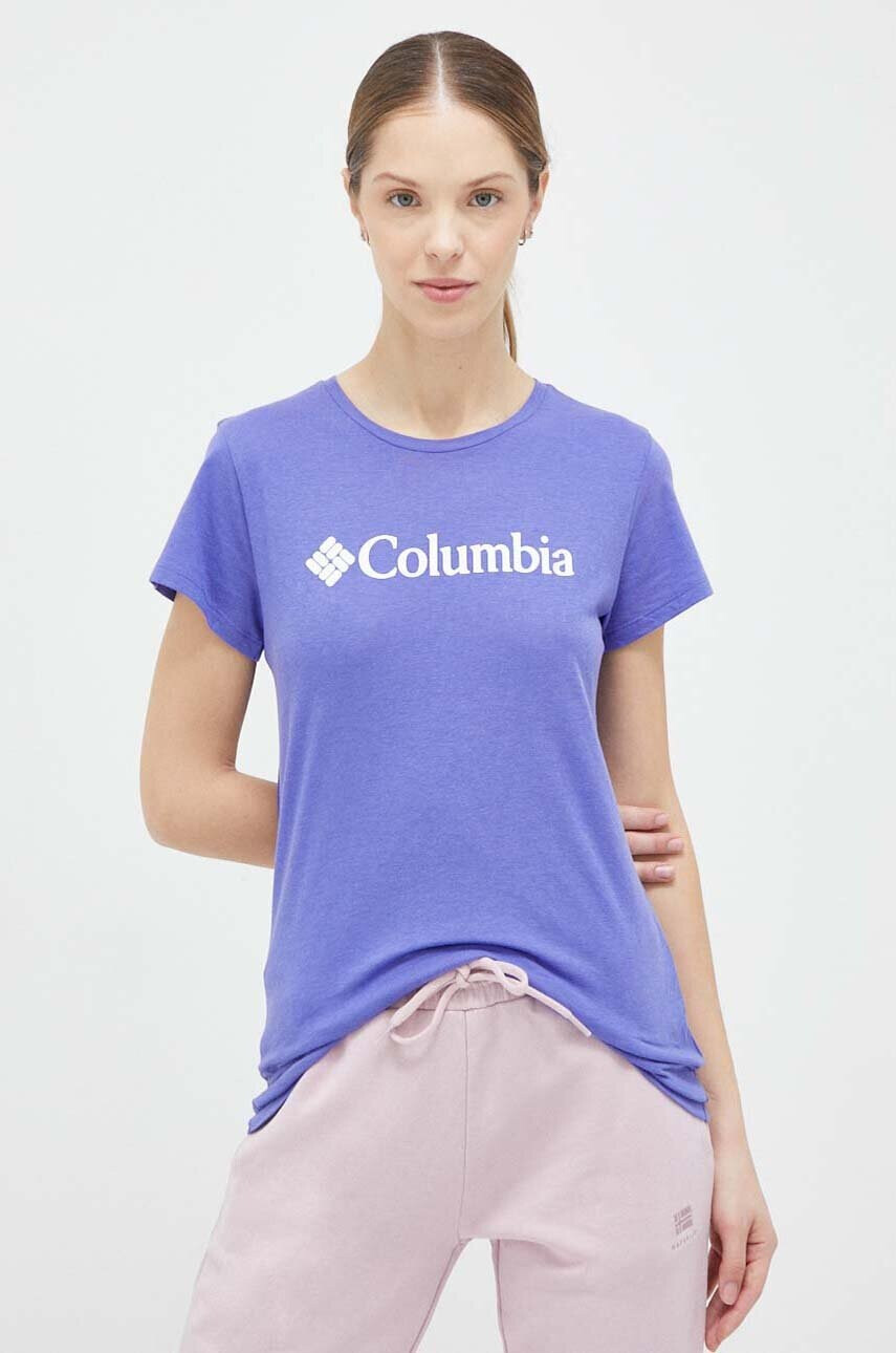 Columbia Тениска в лилаво - Pepit.bg