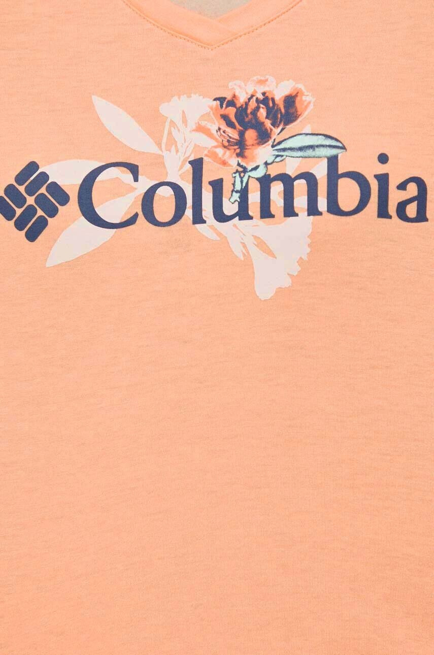 Columbia Тениска в оранжево - Pepit.bg