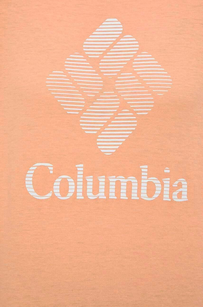 Columbia Тениска в оранжево - Pepit.bg