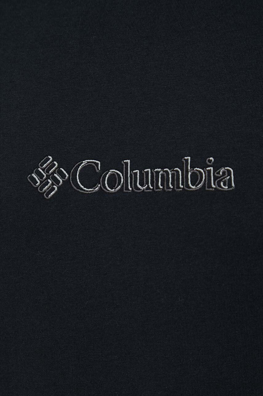 Columbia Тениска в черно с апликация - Pepit.bg