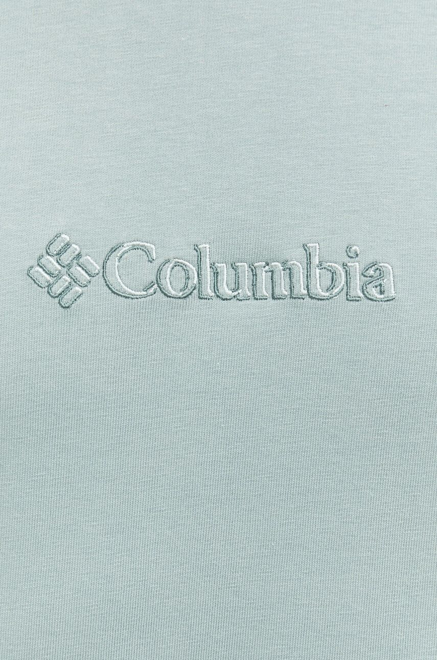 Columbia Тениска в зелено с апликация - Pepit.bg