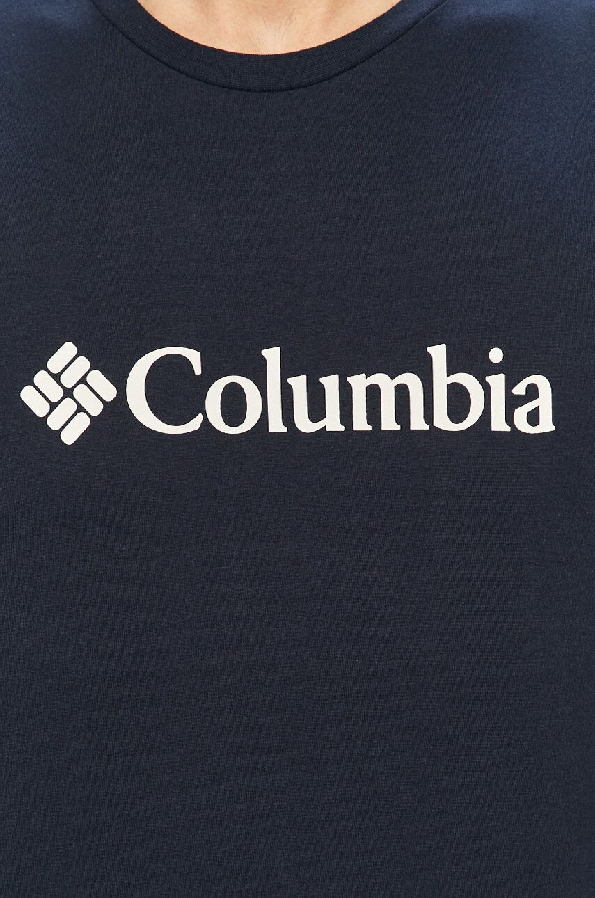 Columbia Тениска в тъмносиньо с принт - Pepit.bg