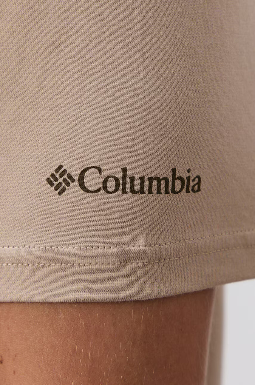 Columbia Тениска в бежово с принт - Pepit.bg