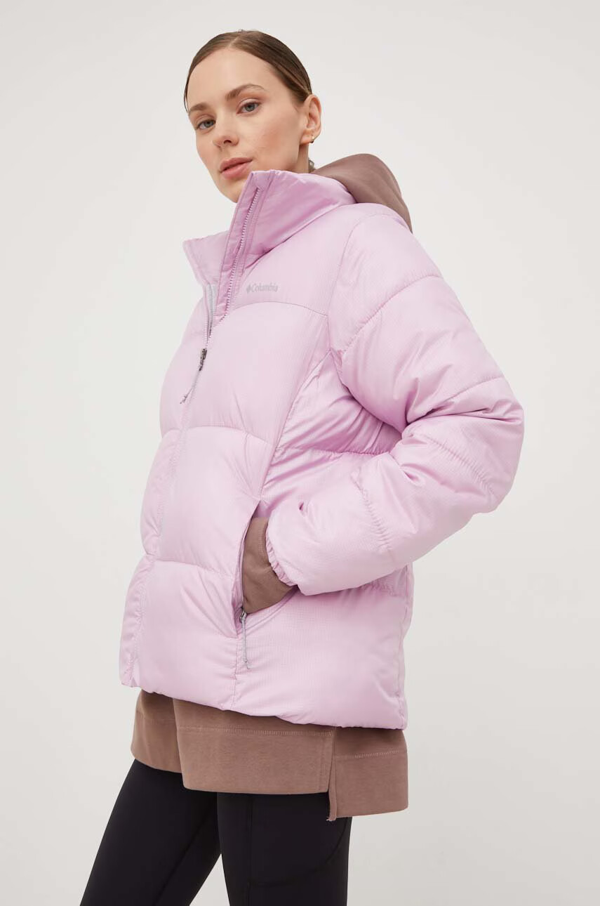 Columbia Яке Puffect Jacket в розово със зимна изолация 1864781 - Pepit.bg
