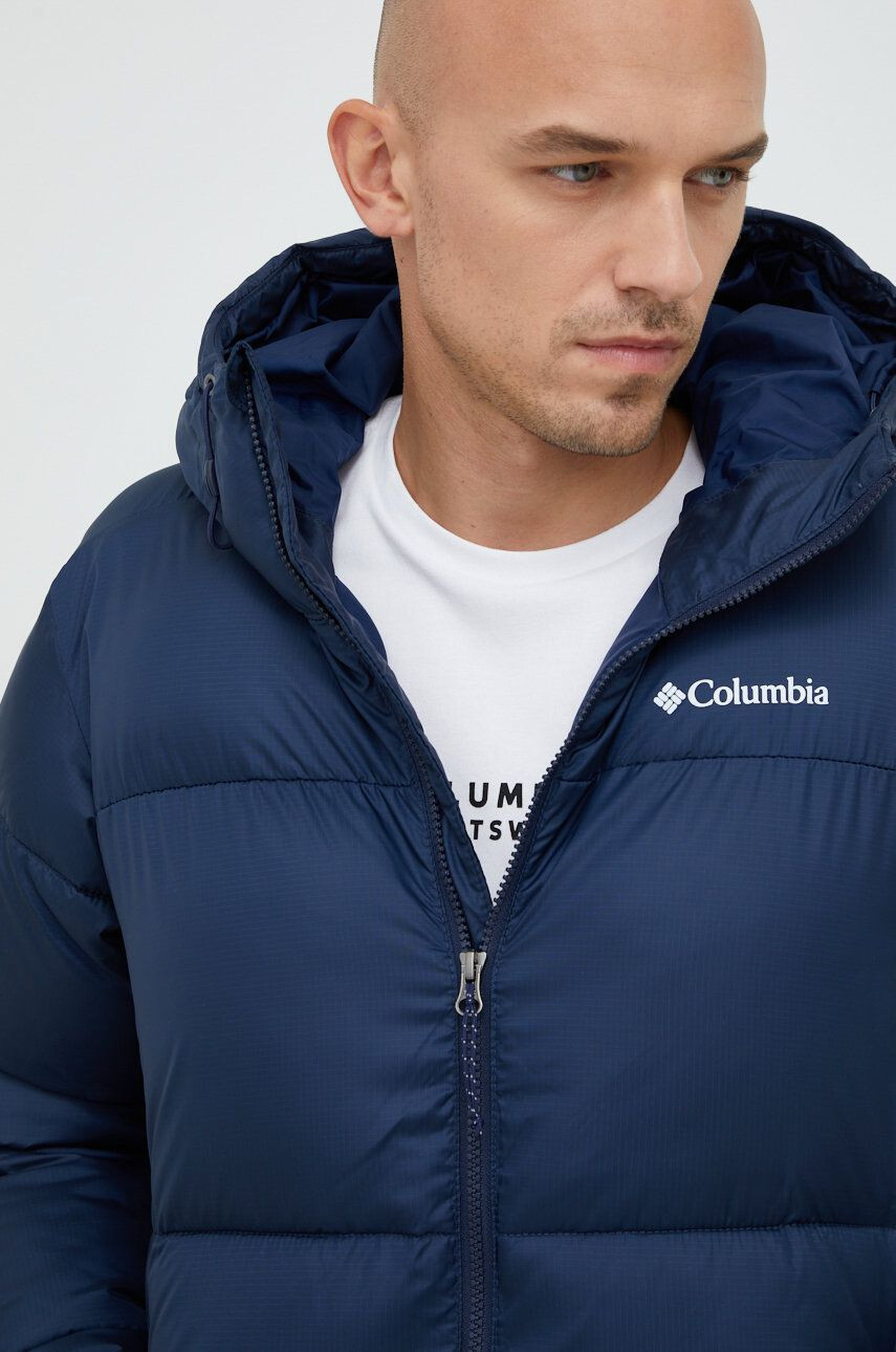 Columbia Яке Puffect Hooded Jacket в тъмносиньо със зимна изолация 2008413 - Pepit.bg