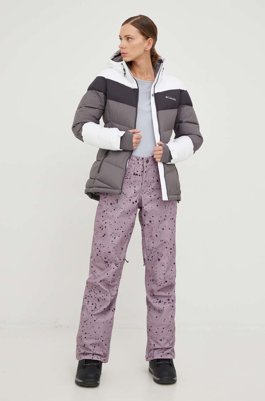 Columbia Яке Abbott Peak в сиво с gore-tex - Pepit.bg