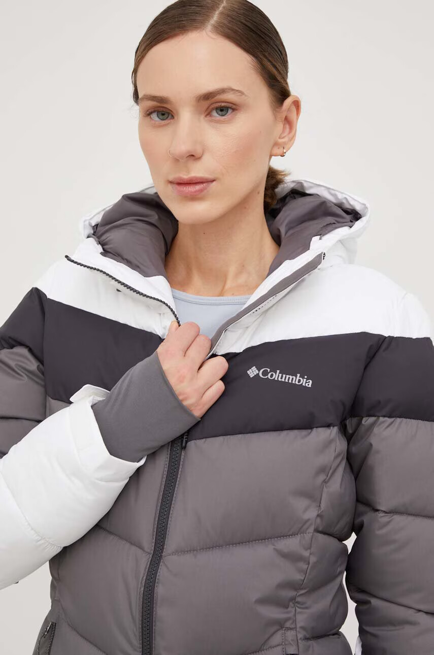 Columbia Яке Abbott Peak в сиво с gore-tex - Pepit.bg