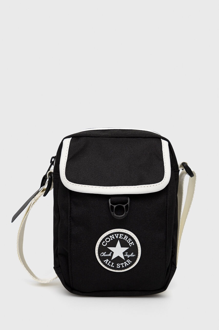 Converse Чанта през рамо в черно - Pepit.bg