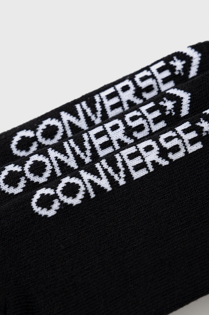 Converse Чорапи 3 чифта в черно - Pepit.bg