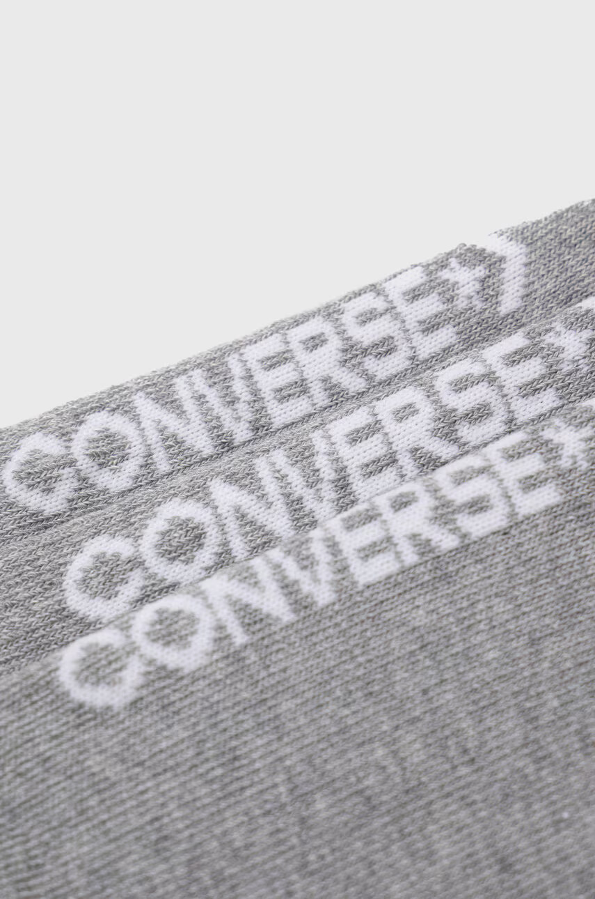 Converse Чорапи 3 чифта в сиво - Pepit.bg