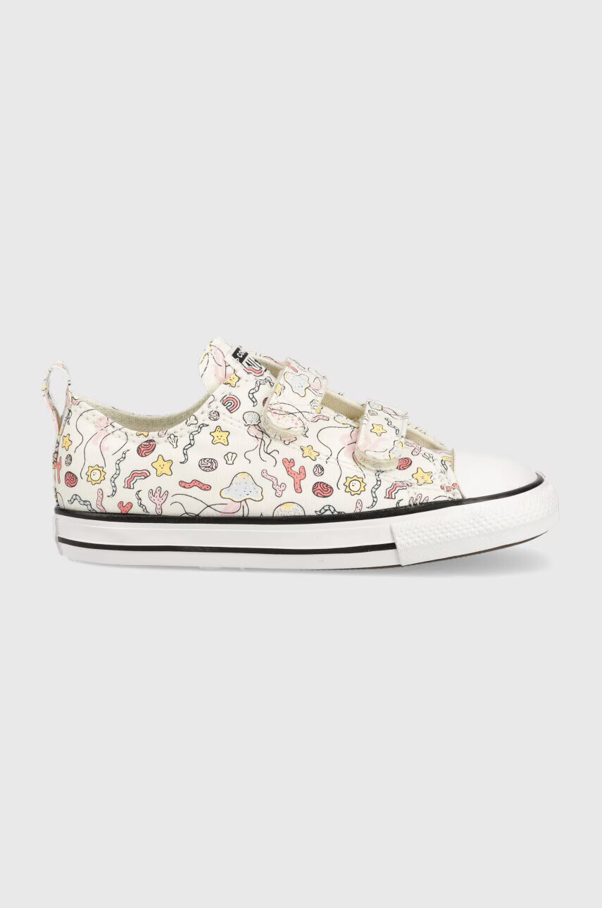 Converse Детски ниски кецове в бежово - Pepit.bg