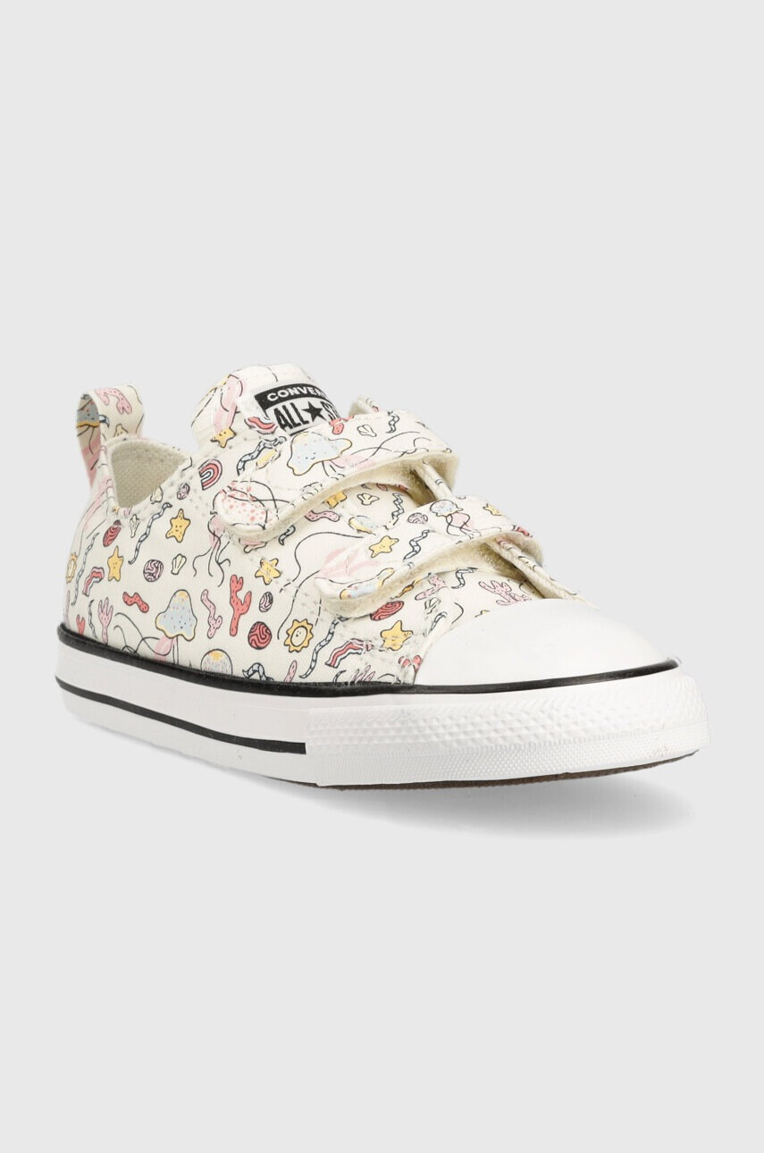 Converse Детски ниски кецове в бежово - Pepit.bg