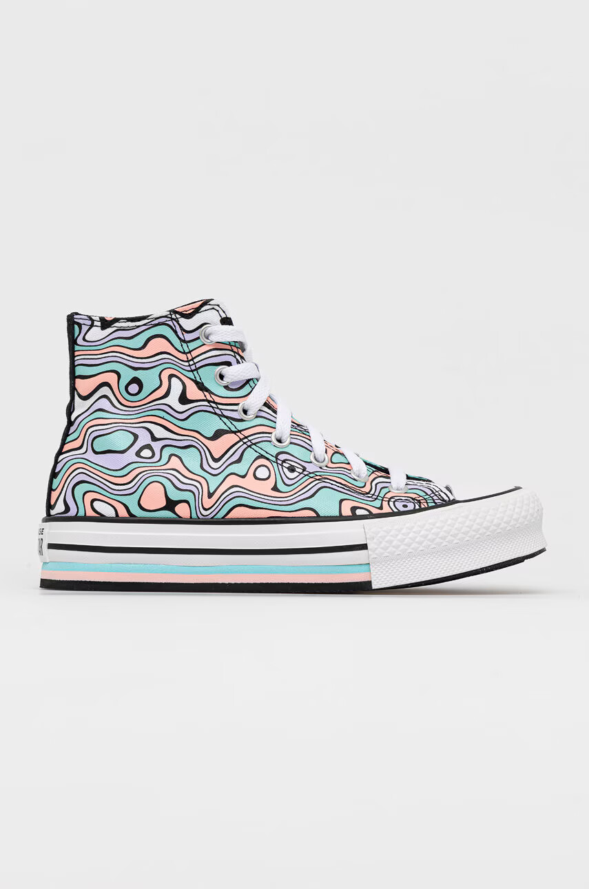 Converse Детски високи кецове Chuck Taylor All Star Eva Lift - Pepit.bg