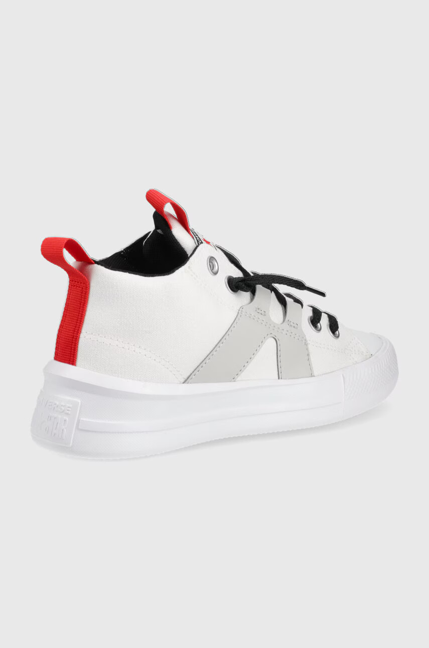 Converse Детски високи кецове в бяло - Pepit.bg