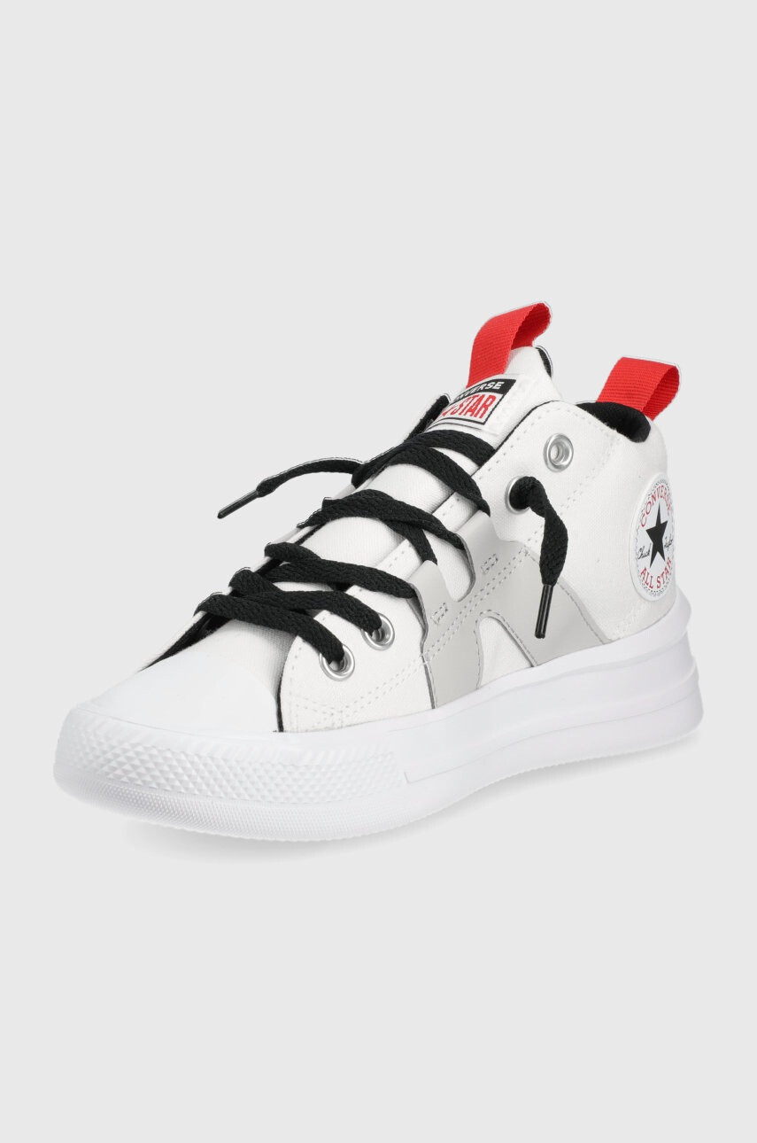 Converse Детски високи кецове в бяло - Pepit.bg