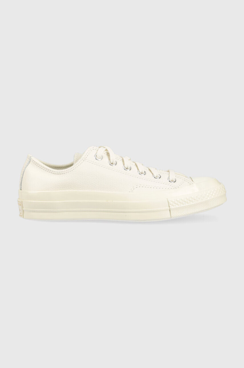 Converse Кожени кецове Chuck 70 OX в бежово A03435C - Pepit.bg