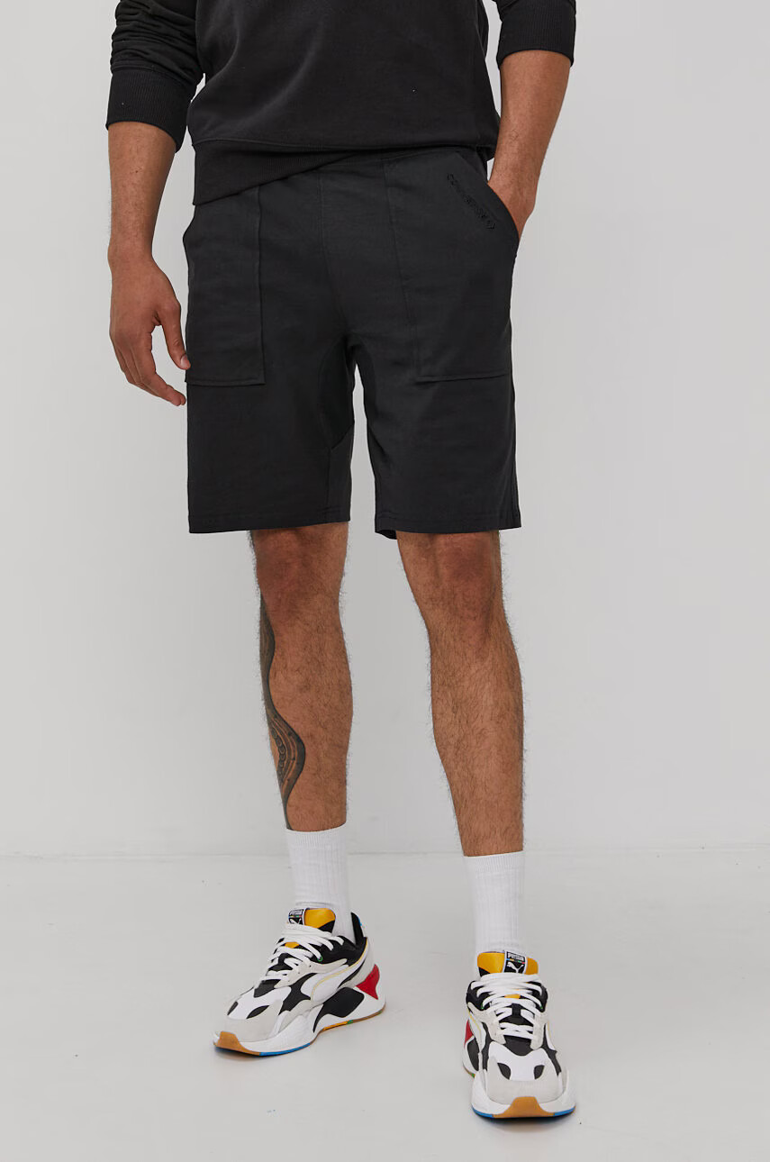 Converse Къс панталон мъжки в черно - Pepit.bg