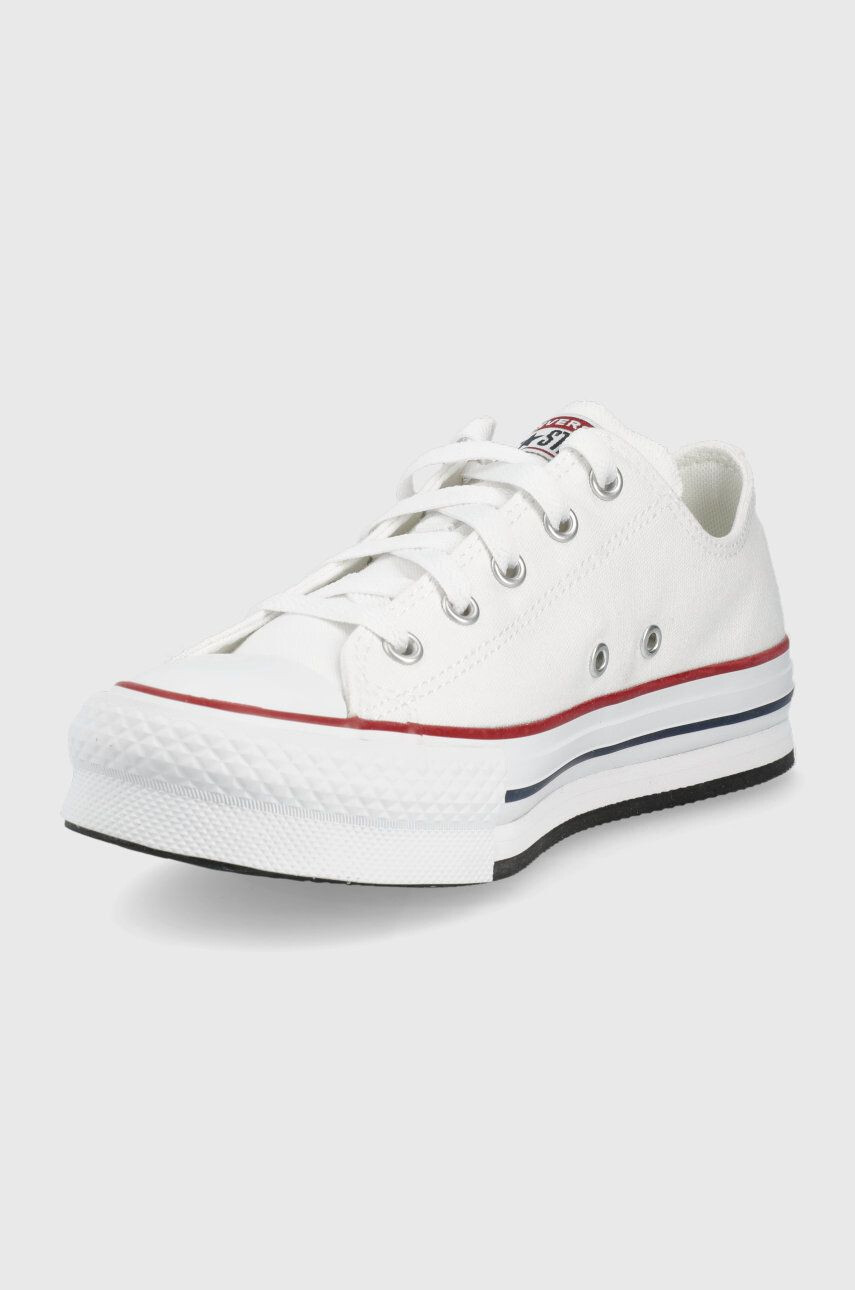 Converse Ниски кецове Chuck Taylor в бяло - Pepit.bg