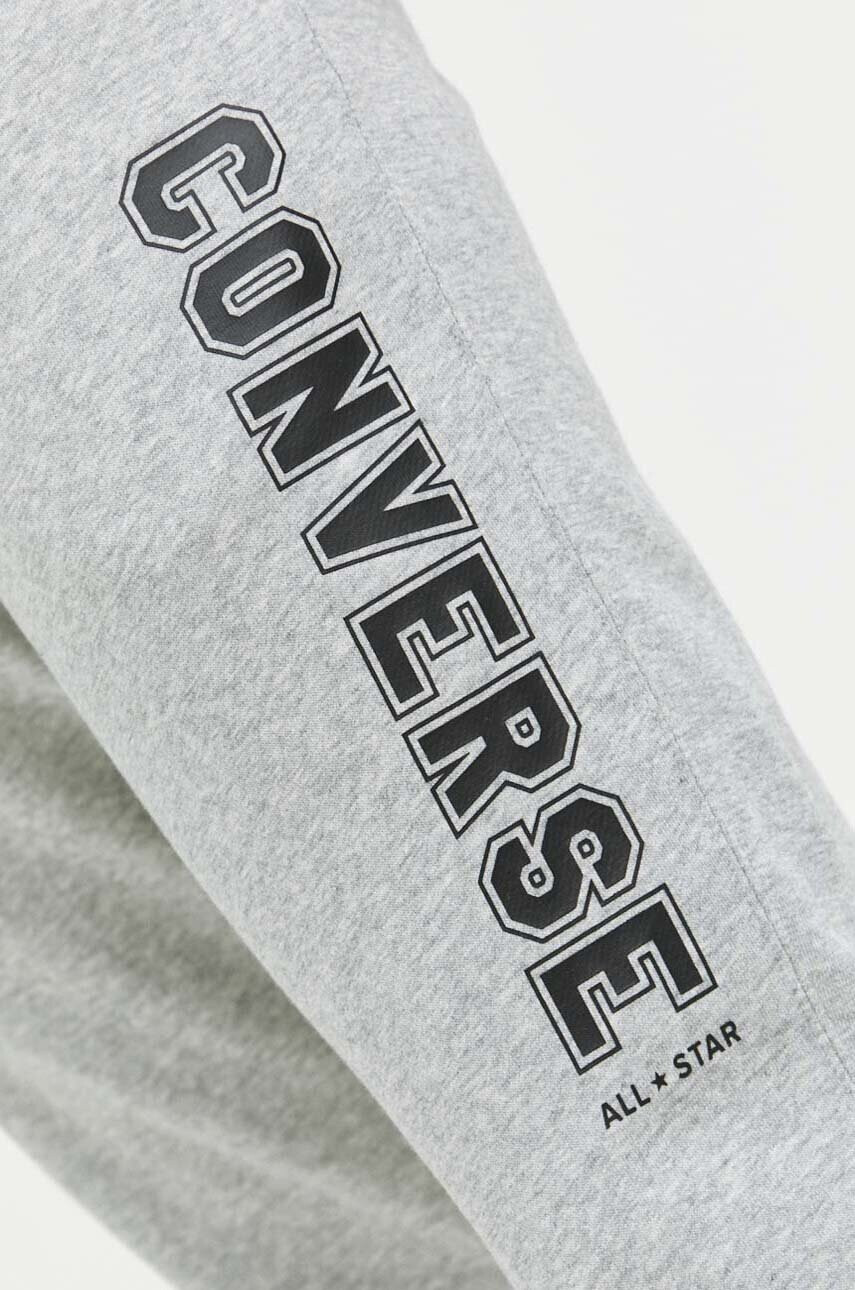 Converse Спортен панталон в сиво с принт - Pepit.bg
