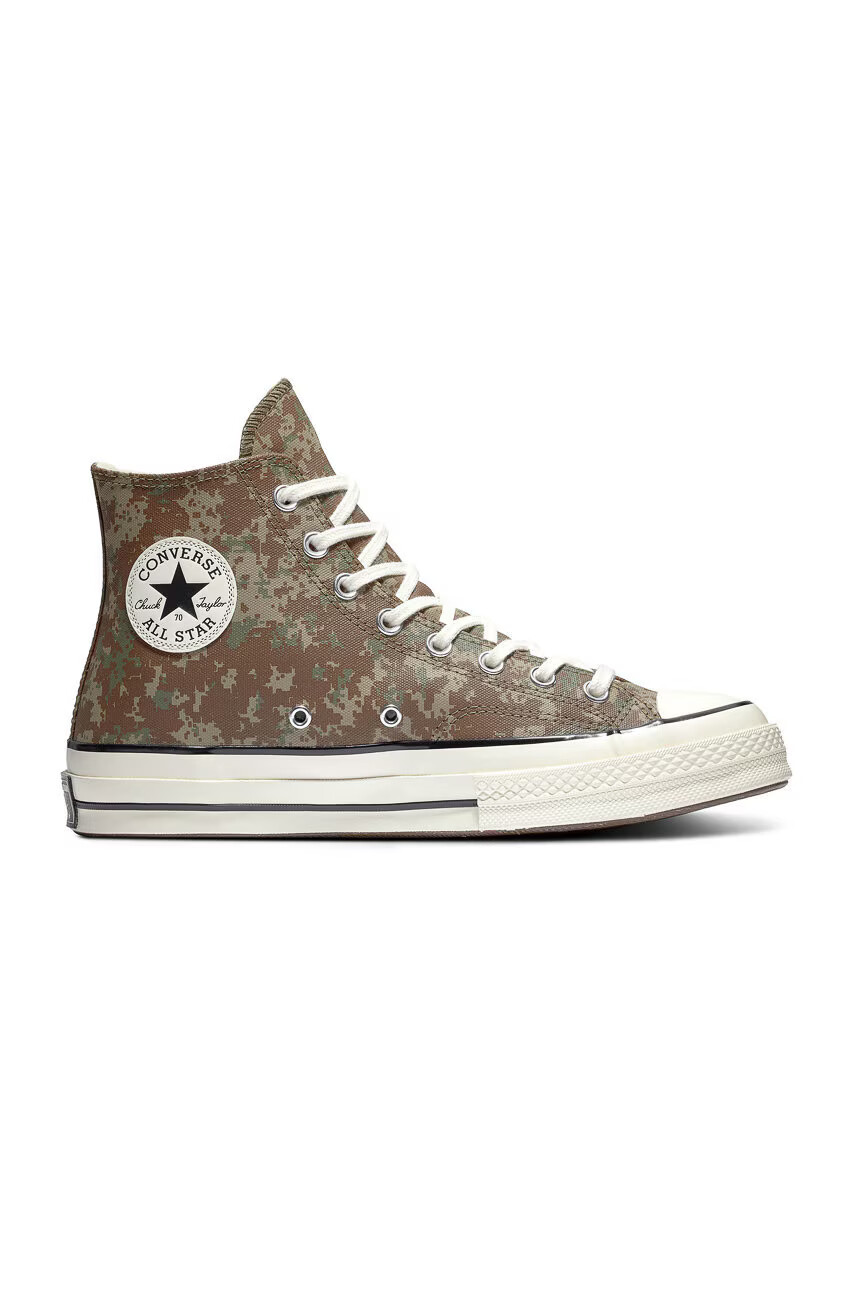 Converse Високи кецове мъжки в кафяво - Pepit.bg