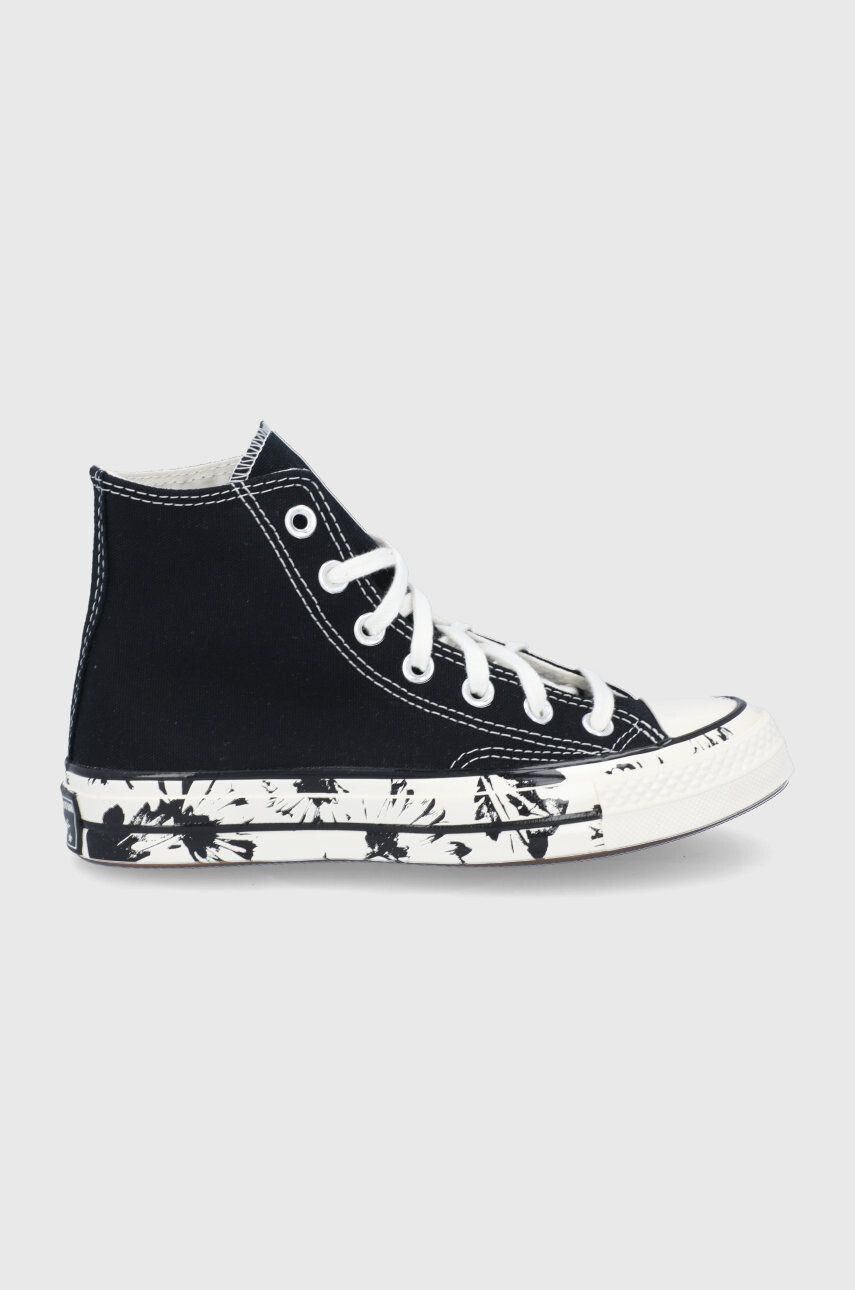 Converse Високи кецове дамски в черно - Pepit.bg