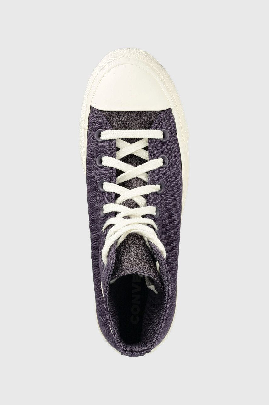 Converse Високи кецове Chuck Taylor All Star Lift Desert в лилаво - Pepit.bg