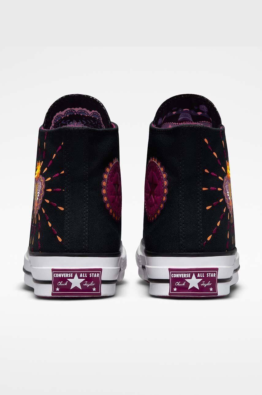 Converse Високи кецове X Dia De Muertos в черно - Pepit.bg