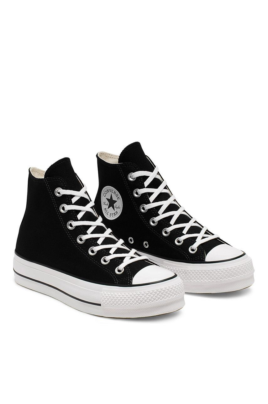 Converse Високи кецове дамски в черно - Pepit.bg