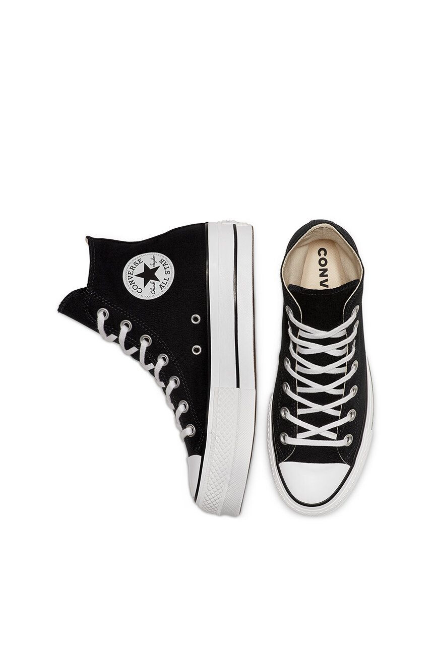 Converse Високи кецове дамски в черно - Pepit.bg