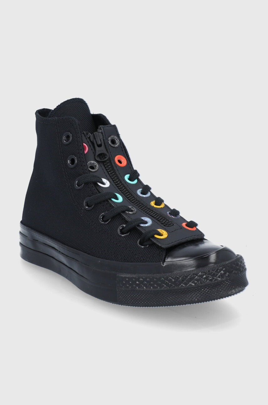 Converse Високи кецове 571430C в черно - Pepit.bg