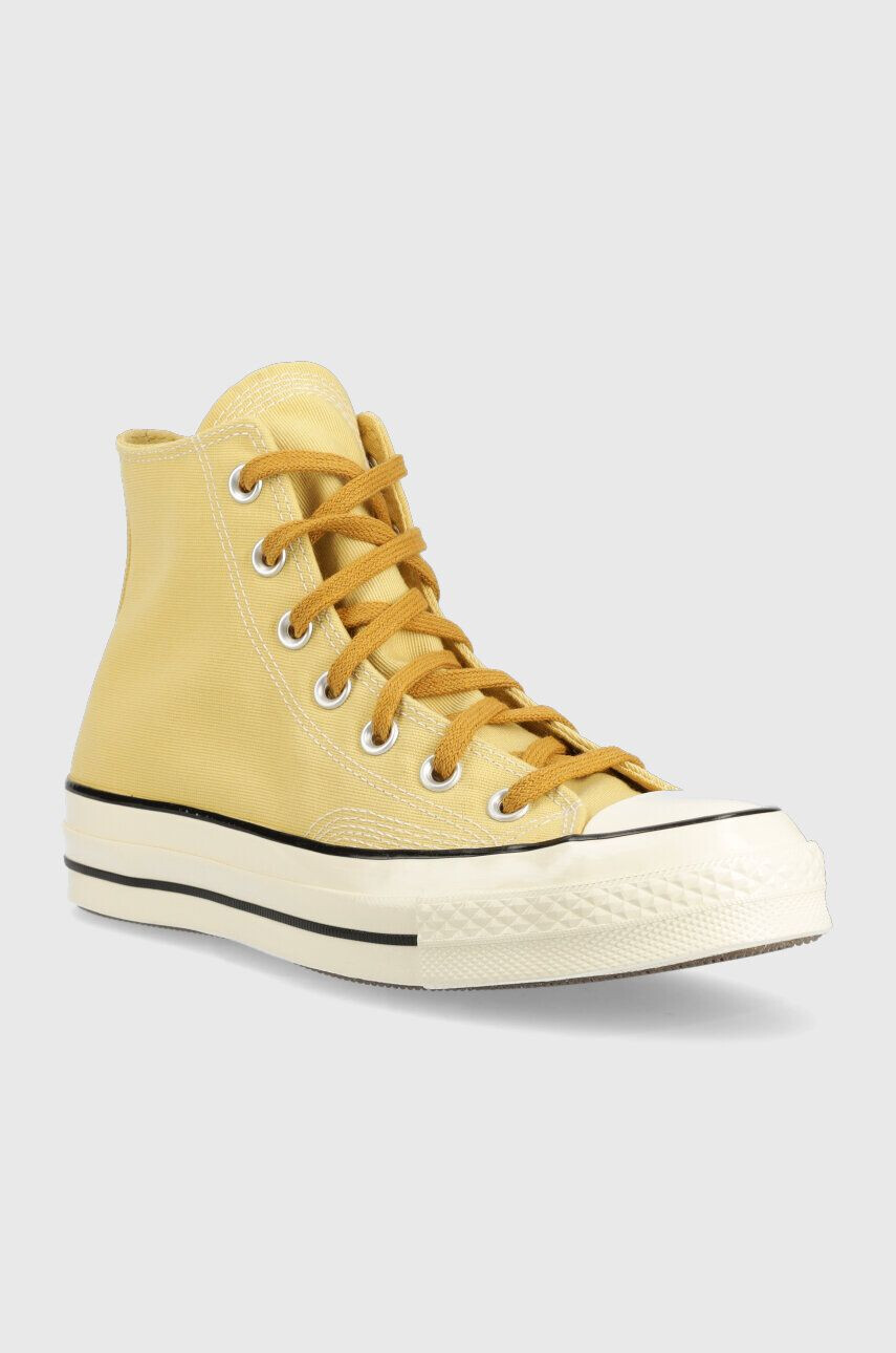 Converse Високи кецове Chuck 70 в жълто A03436C - Pepit.bg