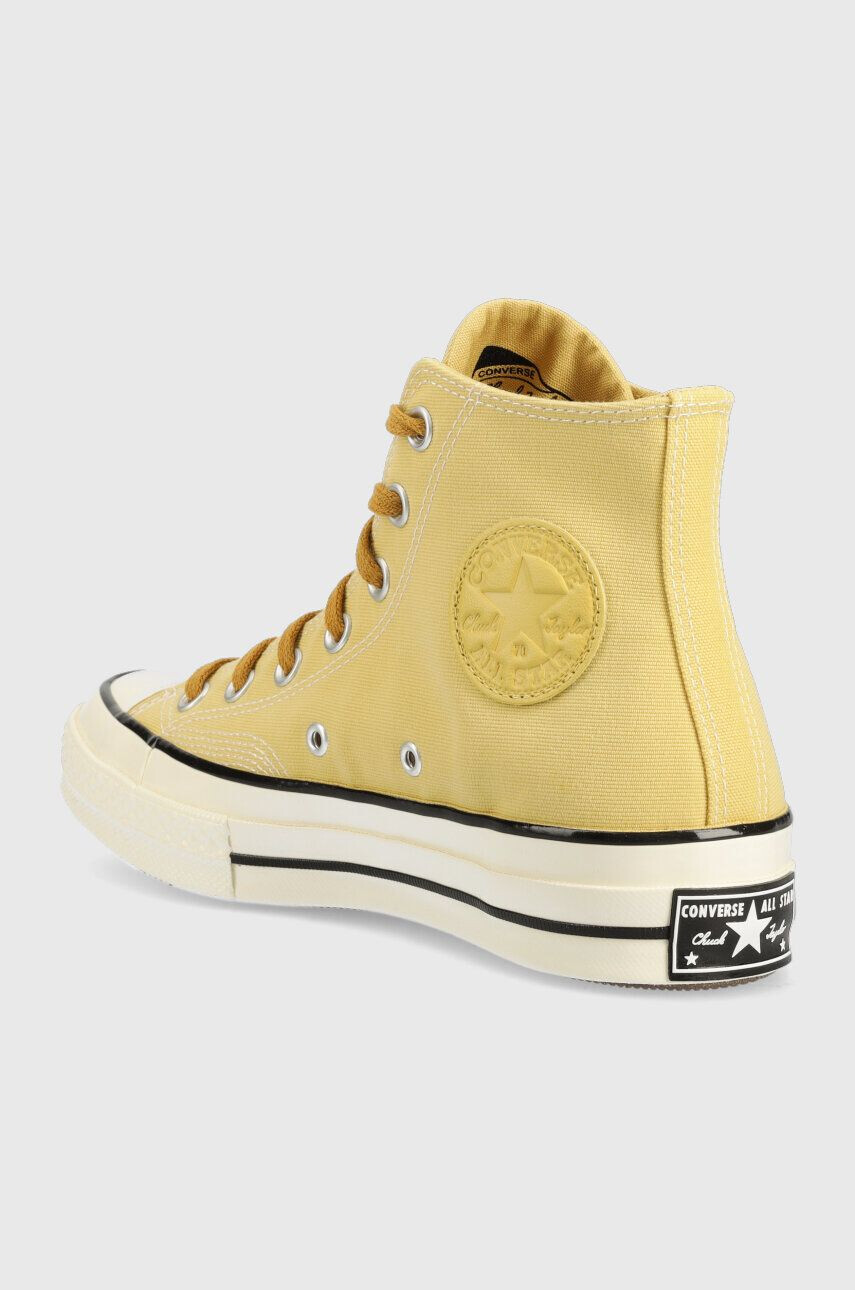 Converse Високи кецове Chuck 70 в жълто A03436C - Pepit.bg