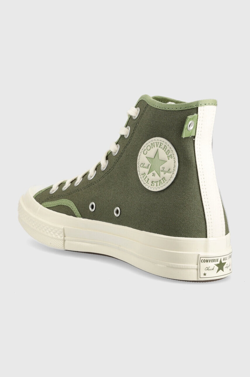 Converse Високи кецове Chuck 70 в зелено A03439C - Pepit.bg