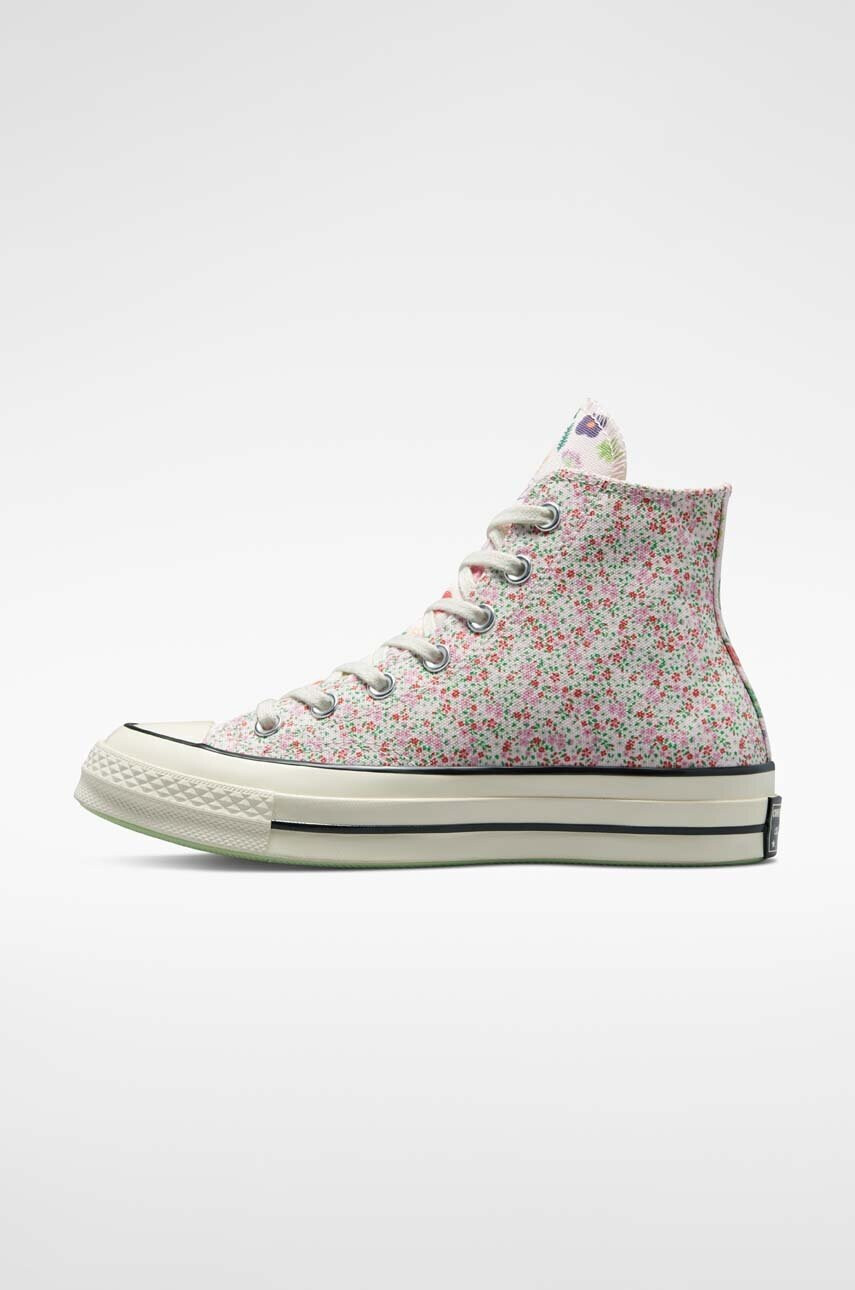 Converse Високи кецове Chuck 70 в розово A03555C - Pepit.bg