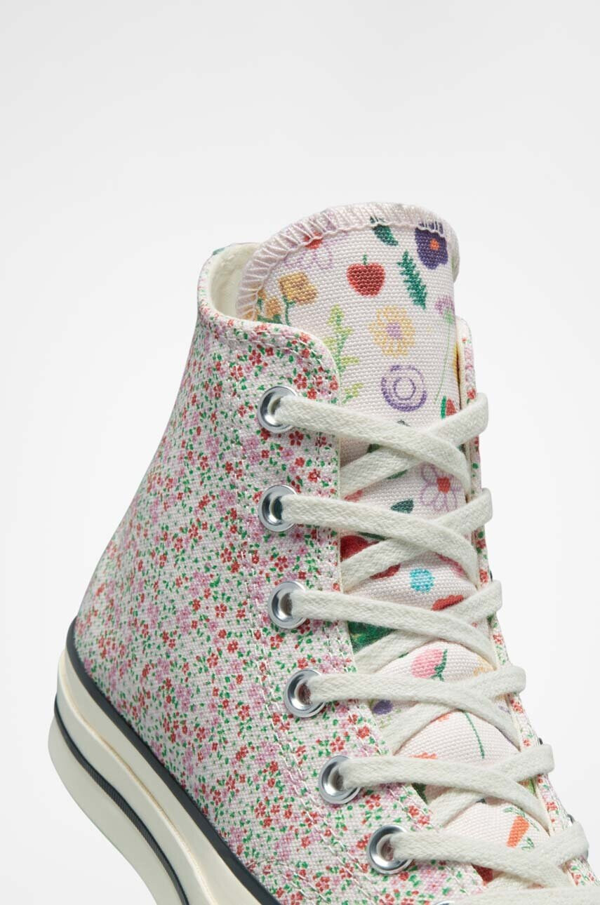 Converse Високи кецове Chuck 70 в розово A03555C - Pepit.bg