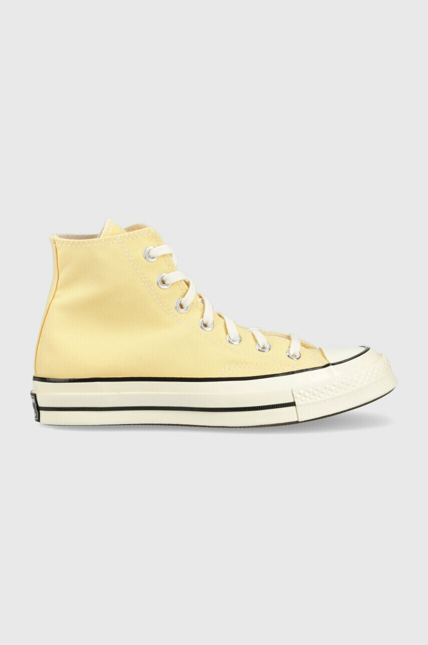 Converse Високи кецове Chuck 70 HI в жълто A02757C - Pepit.bg