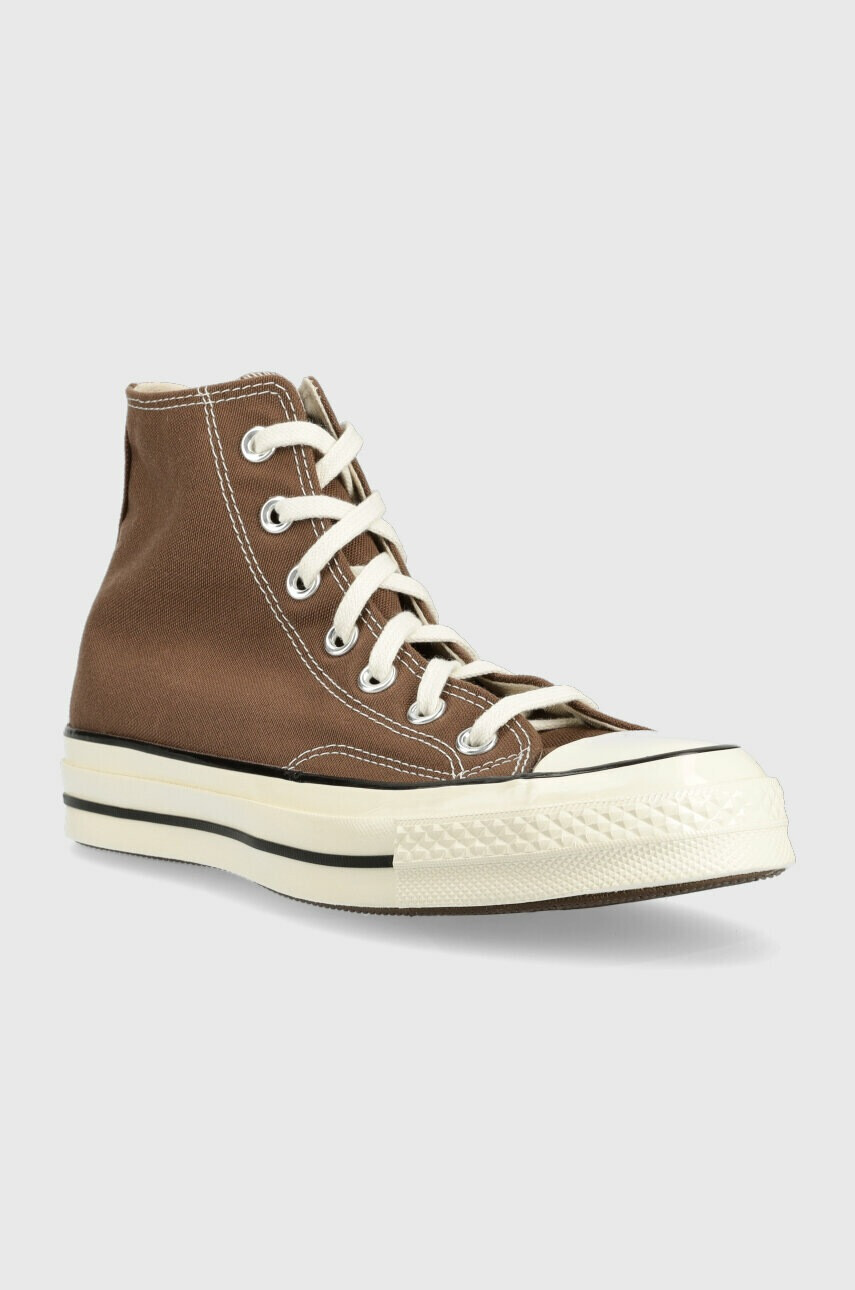 Converse Високи кецове Chuck 70 HI в кафяво A02755C - Pepit.bg