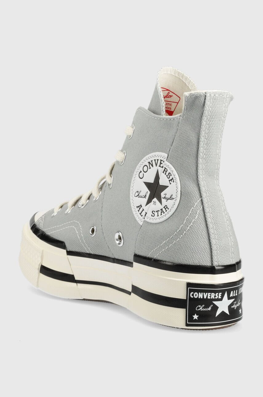 Converse Високи кецове Chuck 70 Plus в сиво A00741C - Pepit.bg