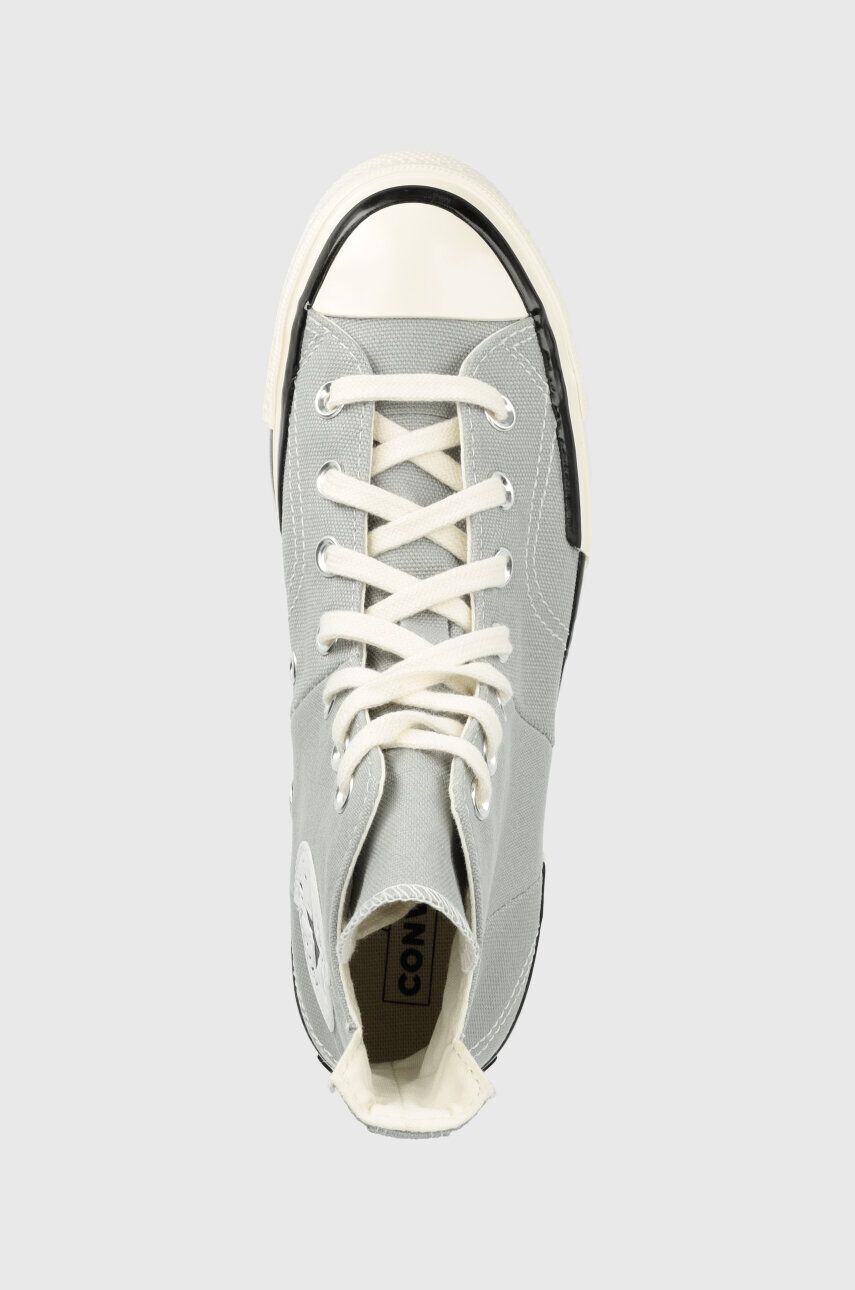 Converse Високи кецове Chuck 70 Plus в сиво A00741C - Pepit.bg