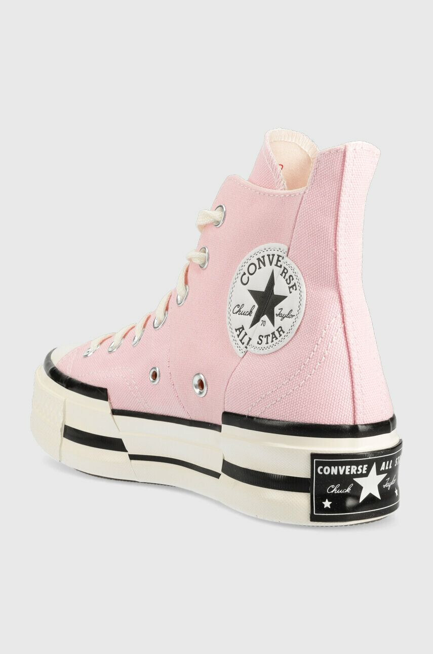 Converse Високи кецове Chuck 70 Plus HI в розово A04366C - Pepit.bg