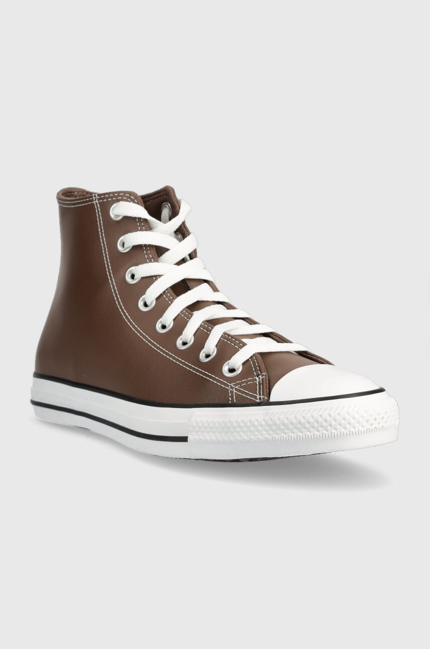 Converse Високи кецове Chuck Taylor All Star в кафяво - Pepit.bg
