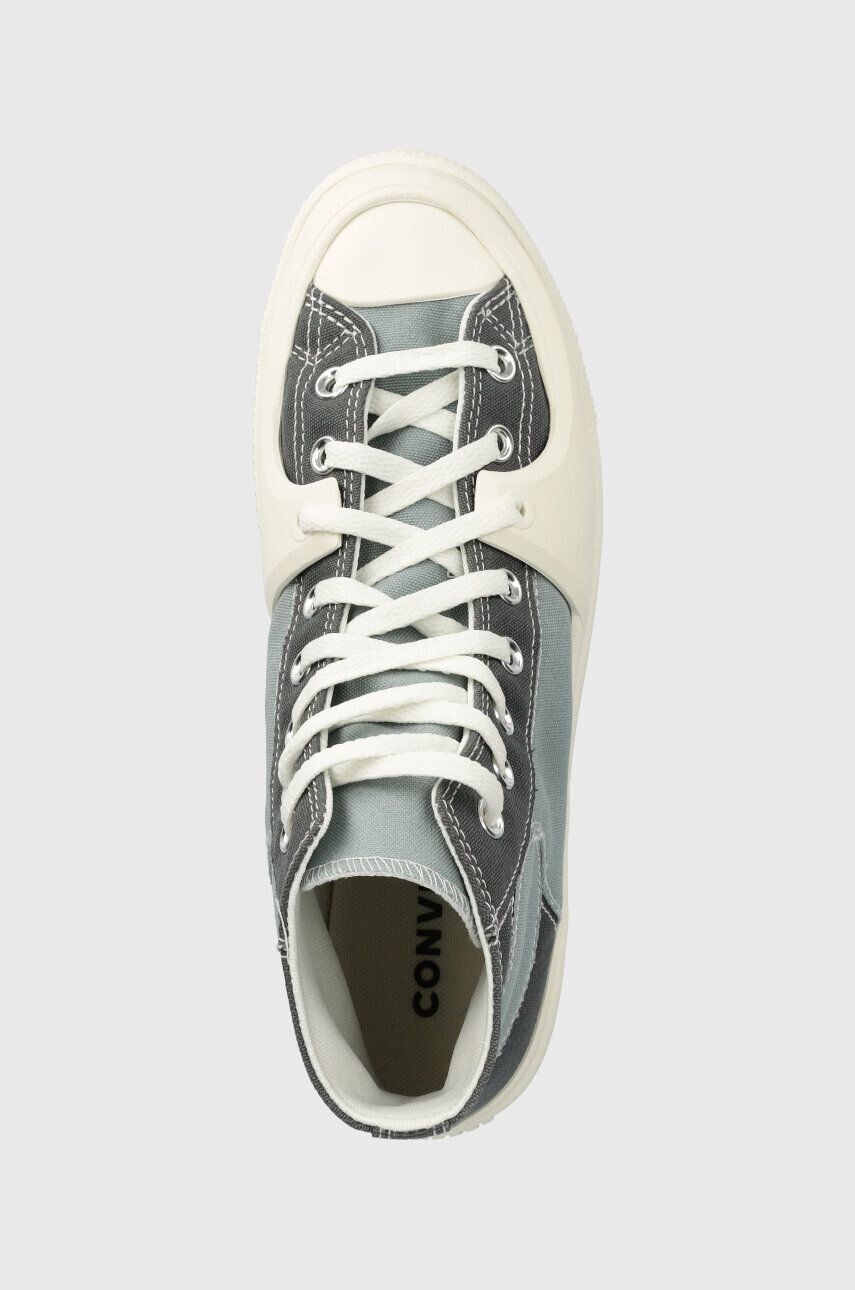 Converse Високи кецове Chuck Taylor All Star Construct в сиво A03472C - Pepit.bg