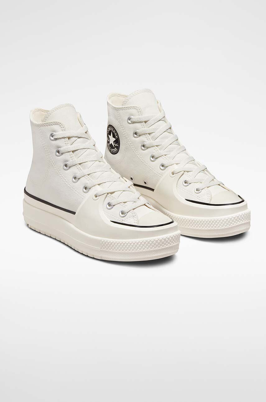 Converse Високи кецове Chuck Taylor All Star Construct в черно A05094C - Pepit.bg