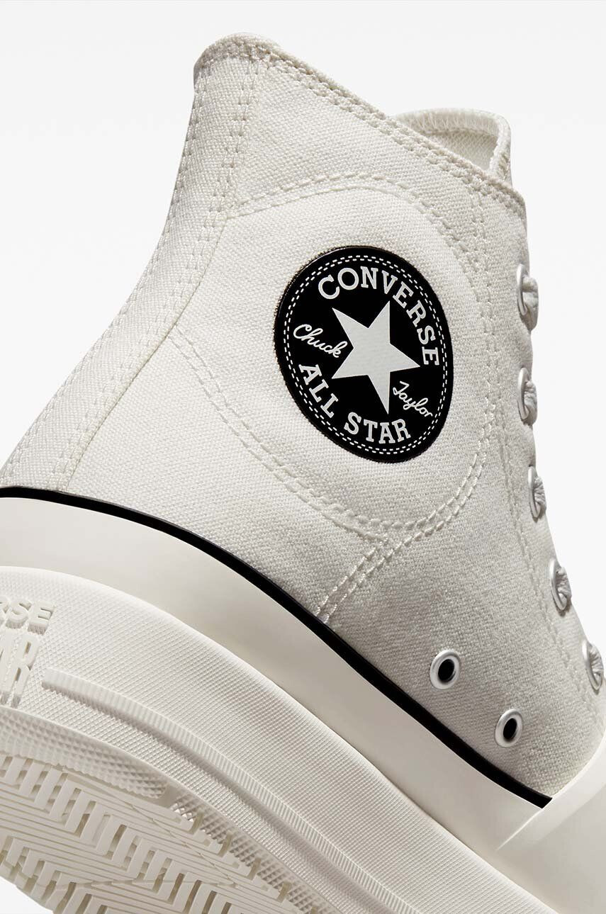 Converse Високи кецове Chuck Taylor All Star Construct в черно A05094C - Pepit.bg