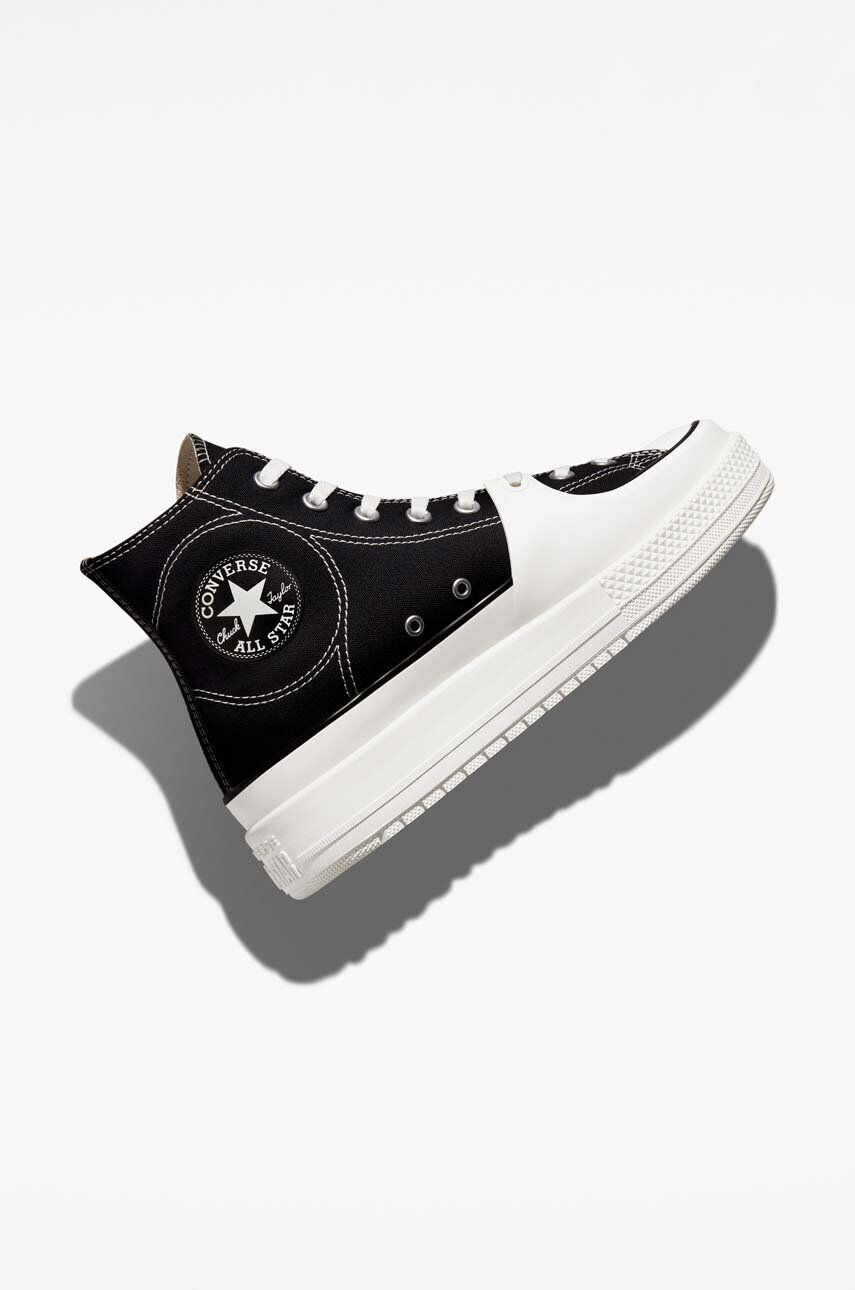 Converse Високи кецове Chuck Taylor All Star Construct в черно A05094C - Pepit.bg