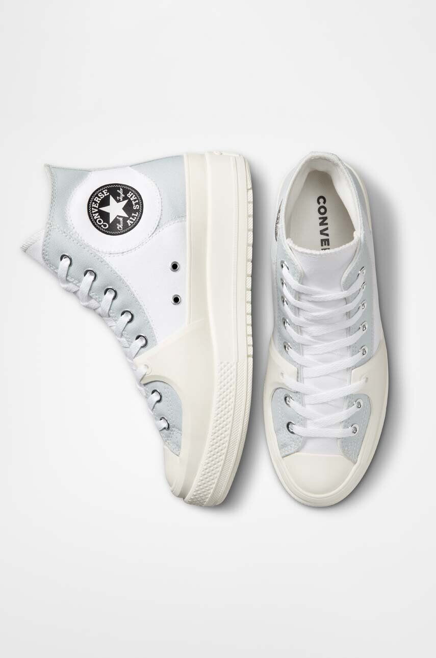 Converse Високи кецове Chuck Taylor All Star Construct в сиво A05042C - Pepit.bg